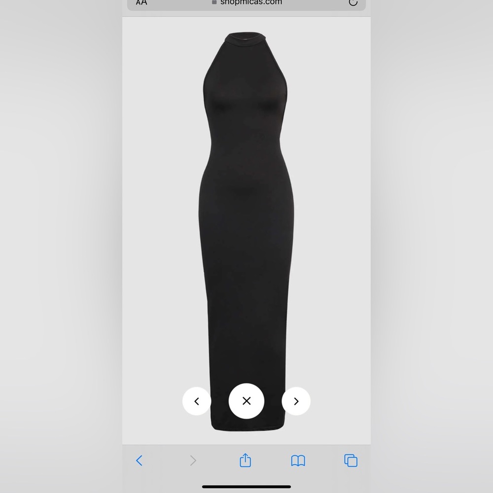 Micas Sexy Black Dress - Picture 4 of 5